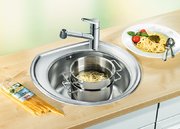 Мойка Blanco Rondoval нержавеющая сталь матовая фото 4 в Санкт-Петербурге