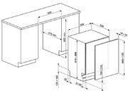 Посудомоечная машина Smeg STP364T фото 2 в Санкт-Петербурге