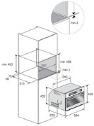 Духовой шкаф Fulgor Milano FCO 4512 TM WH фото 4 в Санкт-Петербурге