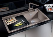 Мойка Бланко ZENAR XL 6 S чаша справа, доска стекло клапан-автомат InFino® мускат фото 2 в Санкт-Петербурге Мойка Blanco ZENAR XL 6 S чаша справа, доска стекло клапан-автомат InFino® мускат фото 2 в Санкт-Петербурге