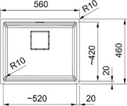 Мойка Franke KNG 110-52 черный фото 2 в Санкт-Петербурге