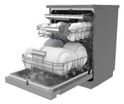 Посудомоечная машина Midea MFD60S350Si фото 4 в Санкт-Петербурге