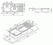 Мойка Смег LTS1163S2 фото 2 в Санкт-Петербурге Мойка Smeg LTS1163S2 фото 2 в Санкт-Петербурге