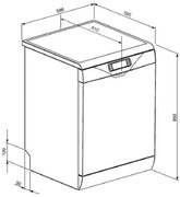 Посудомоечная машина Smeg LSA6439X2 фото 3 в Санкт-Петербурге