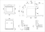 Духовой шкаф Bertazzoni FMOD6115ELB1 фото 4 в Санкт-Петербурге