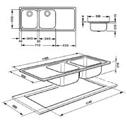 Мойка Смег LM116D фото 2 в Санкт-Петербурге Мойка Smeg LM116D фото 2 в Санкт-Петербурге