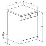 Посудомоечная машина Smeg LVS450B2 фото 2 в Санкт-Петербурге