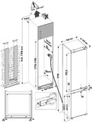 Встраиваемый холодильник Krona ZELLE RFR фото 3 в Санкт-Петербурге