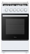 Газовая плита Midea MFO-M4G20T0E(WH) фото 2 в Санкт-Петербурге