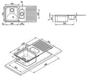 Мойка Смег LTS901D-2 фото 2 в Санкт-Петербурге Мойка Smeg LTS901D-2 фото 2 в Санкт-Петербурге
