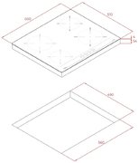 Варочная панель Teka IBC 64000 TTC BLACK фото 2 в Санкт-Петербурге