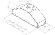Встраиваемая вытяжка Pando GTI/725 NEGRO V.1050 ECO SEC PLUS фото 4 в Санкт-Петербурге
