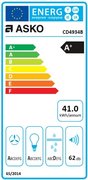 Вытяжка Asko CD4934B фото 3 в Санкт-Петербурге