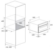 Встраиваемая микроволновая печь Lofra FMRNM66ME фото 3 в Санкт-Петербурге