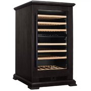 Винный шкаф Meyvel MV77PRO-KBT2 (Тёмный шоколад) фото 3 в Санкт-Петербурге