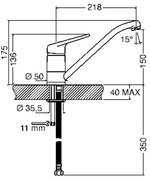 Смеситель Смег MF11A2 фото 3 в Санкт-Петербурге Смеситель Smeg MF11A2 фото 3 в Санкт-Петербурге