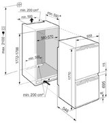 Встраиваемый холодильник Liebherr ICBNdi 5153 Премиум (Prime) фото 3 в Санкт-Петербурге
