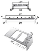 Варио-прибор (ДОМИНО) Ilve H30V/ IX фото 2 в Санкт-Петербурге