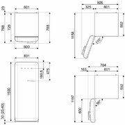 Холодильник Smeg FAB28LPB5 фото 3 в Санкт-Петербурге