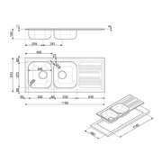 Мойка Смег LMN116D фото 2 в Санкт-Петербурге Мойка Smeg LMN116D фото 2 в Санкт-Петербурге