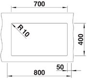 Мойка Бланко ROTAN 700-U Silgranit белый фото 4 в Санкт-Петербурге Мойка Blanco ROTAN 700-U Silgranit белый фото 4 в Санкт-Петербурге
