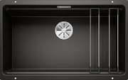 Мойка Blanco Etagon 700-U Silgranit черный клапан-автомат InFino 525891