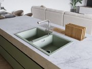 Мойка Omoikiri Kitagawa 83-2-U WG фото 3 в Санкт-Петербурге