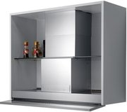 Встраиваемая вытяжка Falmec GREEN TECH MOVE 90 inox vetro nero (800) фото 3 в Санкт-Петербурге
