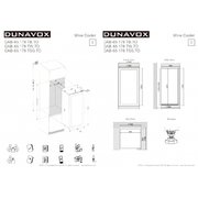 Винный шкаф Dunavox DAB-65.178TSS.TO фото 4 в Санкт-Петербурге