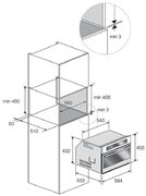 Духовой шкаф Fulgor Milano FCO 4512 TM BK фото 4 в Санкт-Петербурге