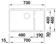 Мойка BLANCO SUBLINE 700-U Level Silgranit черный фото 3 в Санкт-Петербурге Мойка BLANCO SUBLINE 700-U Level Silgranit черный фото 3 в Санкт-Петербурге