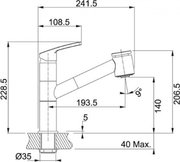 Смеситель Франке Rinsos хром фото 2 в Санкт-Петербурге Смеситель Franke Rinsos хром фото 2 в Санкт-Петербурге