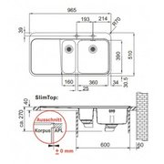 Мойка Franke SNX 251 крыло справа фото 2 в Санкт-Петербурге