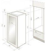Винный шкаф De Dietrich DWSL 980 X фото 3 в Санкт-Петербурге