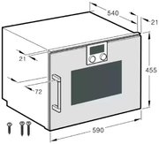 Комбинированный духовой шкаф-пароконвектомат Gaggenau BSP260101 фото 2 в Санкт-Петербурге