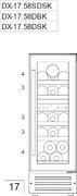 Винный шкаф Dunavox DAUF-17.58DBH фото 4 в Санкт-Петербурге