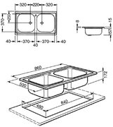 Мойка Смег LX862-2 фото 2 в Санкт-Петербурге Мойка Smeg LX862-2 фото 2 в Санкт-Петербурге