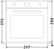 Духовой шкаф Smeg SOP6102TB3 фото 3 в Санкт-Петербурге