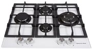 Газовая варочная панель из закаленного стекла Zigmund Shtain M 25.6 W фото 2 в Санкт-Петербурге