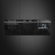 Компактный духовой шкаф с пароваркой Smeg SF4104VCN фото 4 в Санкт-Петербурге