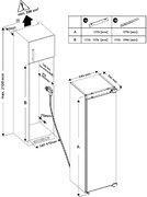 Встраиваемый морозильник Schaub Lorenz SLF E225WE фото 3 в Санкт-Петербурге