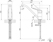 Смеситель Смег MF11CR3 фото 2 в Санкт-Петербурге Смеситель Smeg MF11CR3 фото 2 в Санкт-Петербурге