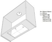 Встраиваемая вытяжка Pando EVO/580.11 INOX V.850 SEC фото 4 в Санкт-Петербурге