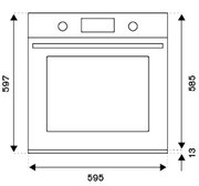 Духовой шкаф Bertazzoni F6011MODETX фото 2 в Санкт-Петербурге