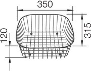 Корзина для посуды Blanco Flex Top 514238 фото 4 в Санкт-Петербурге