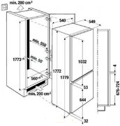Встраиваемый холодильник Kuppersbusch FKG 8310.0i фото 4 в Санкт-Петербурге
