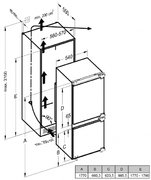 Встраиваемый холодильник Schaub Lorenz SLU S445W3M фото 3 в Санкт-Петербурге