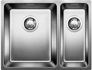 Мойка Blanco Andano 340/180-IF чаша слева, клапан-автомат нержавеющая сталь фото в Санкт-Петербурге