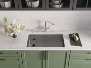 Смеситель Omoikiri KARATSU-S BN нержавеющая сталь фото 4 в Санкт-Петербурге