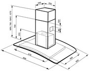 Вытяжка Smeg KIV90X-1 фото 4 в Санкт-Петербурге